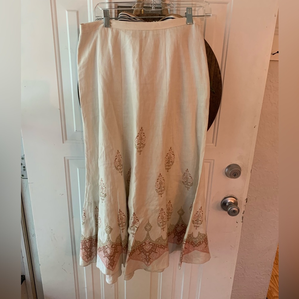 Dressy Linen Skirt
